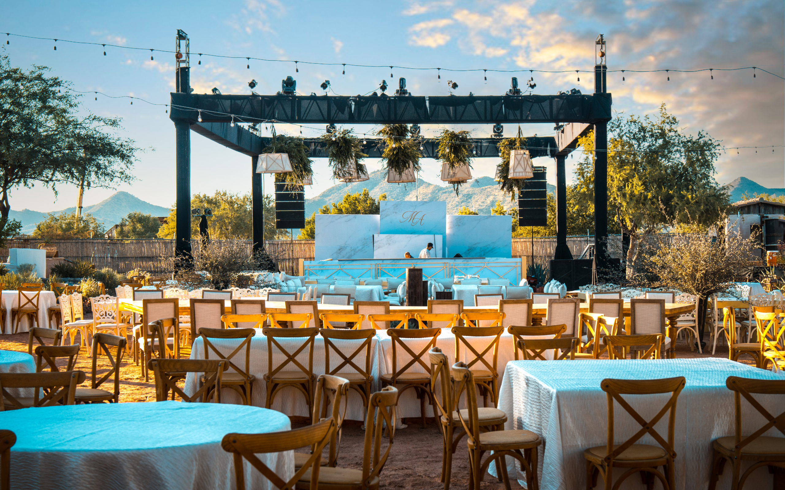 venue para jardín bodas Hermosillo ceremonia exterior